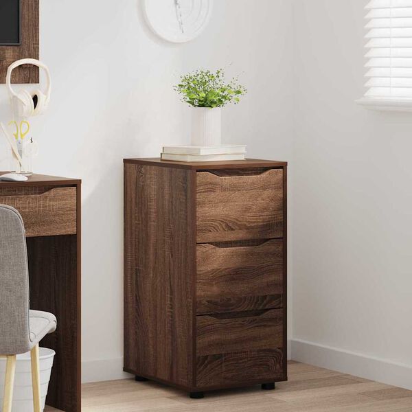 vidaXL Aufbewahrungsschrank Braun Eichen-Optik 40 x 48 x 81 cm