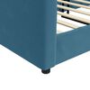 vidaXL Tagesbett Blau 100x200 cm Samt