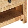 vidaXL Couchtisch 88x50x38 cm Raues Mangoholz