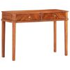 vidaXL Konsolentisch 110&times;40&times;76 cm Akazie Massivholz