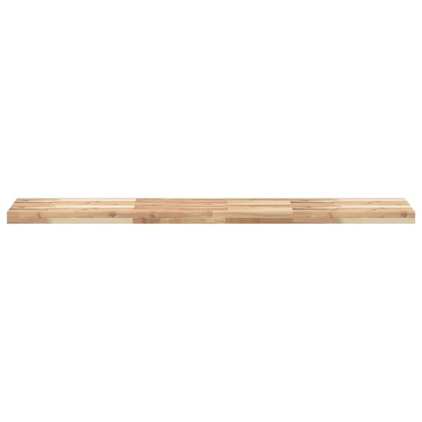 vidaXL Schweberegal 140x30x4 cm Massivholz Akazie Unbehandelt