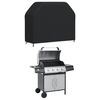 vidaXL Grillabdeckung 140x58x106 cm Schwarz 420D Oxford