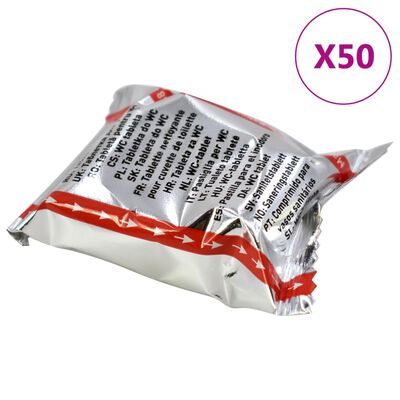 vidaXL Toilettenreinigungs-Tabletten 50 Stk. Urinalreiniger