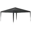 vidaXL Profi-Partyzelt 4&times;4 m Anthrazit 90 g/m&sup2;