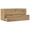 vidaXL Waschbeckenschrank Artisan-Eiche 100x38,5x45 cm Holzwerkstoff