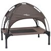 vidaXL Hundebett Braun 76 x 62 x 70,5 cm Stahl