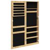 vidaXL Schmuckschrank mit Spiegel Wandmontage 37,5x10x106 cm