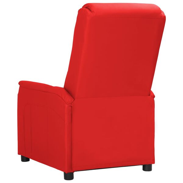 vidaXL Relaxsessel Rot Kunstleder