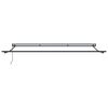 vidaXL Einziehbare Markise Schwarz 450 x 300 cm Polyester und Metall