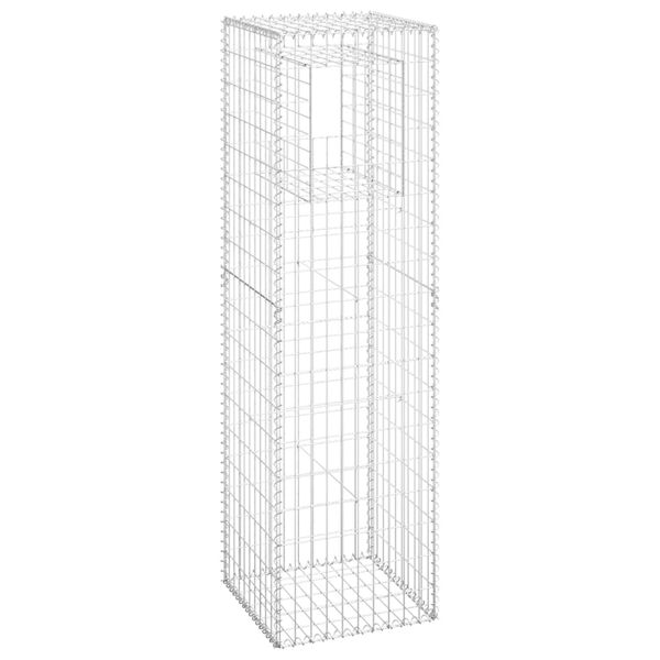 vidaXL Gabionens&auml;ule 50x50x180 cm Eisen