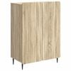 vidaXL Sideboard Sonoma-Eiche 66 x 34,5 x 92 cm Holzwerkstoff