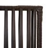 vidaXL Paravent 4-tlg. Grau Poly Rattan