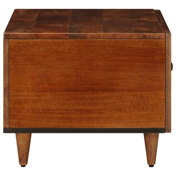 vidaXL Couchtisch Braun 80 x 50 x 40 cm Massivholz Mango