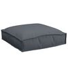 vidaXL Kissen 6 pcs Anthrazit 40 x 40 x 8 cm Oxford-Stoff