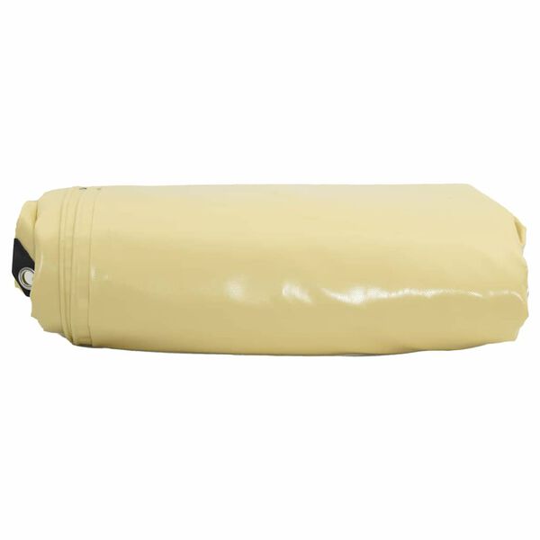 vidaXL Plane 650g / m&sup2; Beige 1,5 x 2,5 m Canvas mit PVC-Beschichtung