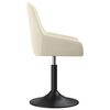 vidaXL Barhocker Creme Samt