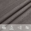 vidaXL Sonnensegel 160 g/m&sup2; Anthrazit 3/4x3 m HDPE