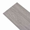 vidaXL Bodenplanken 36 pcs Dunkelgrau 5,02 m&sup2; PVC