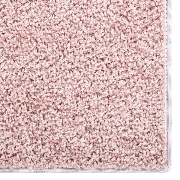 vidaXL Teppich Weich Rutschfest 67x180 cm Rosa