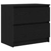 vidaXL TV-Schrank Schwarz 60x35x54 cm Holzwerkstoff