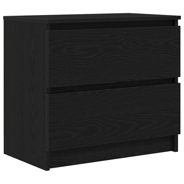 vidaXL TV-Schrank Schwarz 60x35x54 cm Holzwerkstoff