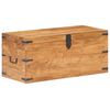 vidaXL Truhe 90x40x40 cm Massivholz Akazie