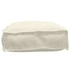 vidaXL Kissen Creme 60 x 40 x 8 cm Oxford-Stoff