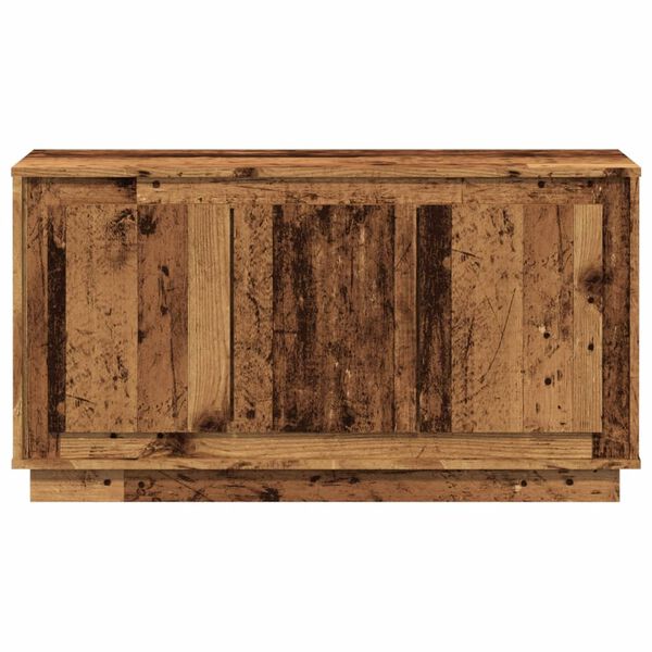 vidaXL Sideboard Altholz-Optik 102x35x55 cm Holzwerkstoff