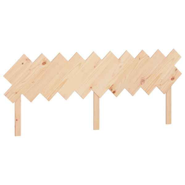 vidaXL Bett-Kopfteil 196x3x80,5 cm Massivholz Kiefer