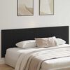 vidaXL Bettkopfteil Schwarz Eichen-Optik 160 x 1,5 x 80,5 cm