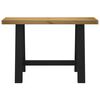 vidaXL Konsolentisch NOAIN A-Form-Beine 120x30x75 cm Massivholz Kiefer