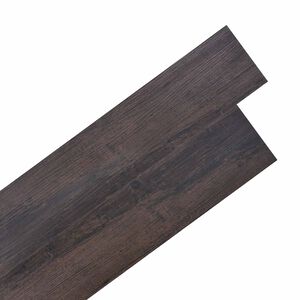 vidaXL Bodenplanken Dunkelbraun 5,02 m&sup2; 36 Stk. PVC