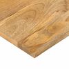 vidaXL Tischplatte 110x80x3,8 cm Rechteckig Massivholz Mango