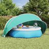 vidaXL Pool-Dome Gr&uuml;n 472 x 460 x 229 cm