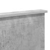vidaXL Kopfteil mit Kopfteil Beton Grau 150 cm Holzwerkstoff