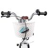 vidaXL Kinderfahrrad 18 Zoll f&uuml;r 5-7 Jahre alt Wei&szlig;