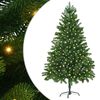 vidaXL Weihnachtsbaum mit 300 LEDs mit St&auml;nder Gr&uuml;n 180 cm PE