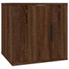 vidaXL 3-tlg. TV-Schrank-Set Braun Eichen-Optik Holzwerkstoff