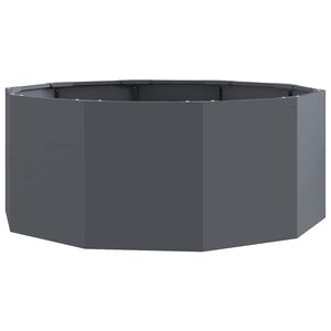 vidaXL Pflanzk&uuml;bel Anthrazit 90 x 90 x 35 cm Stahl