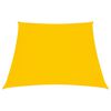 vidaXL Sonnensegel Oxford-Gewebe Trapezf&ouml;rmig 2/4x3 m Gelb