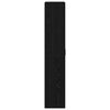 vidaXL Highboard Schwarz Eichen-Optik 80 x 35 x 180 cm Holzwerkstoff