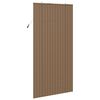 vidaXL Rollo mit Vorh&auml;ngen Braun 100 x 220 cm Bambus