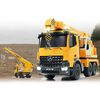 JAMARA Ferngesteuerter Schwerlastkran Mercedes-Benz Arocs Liebherr 1:20 Gelb