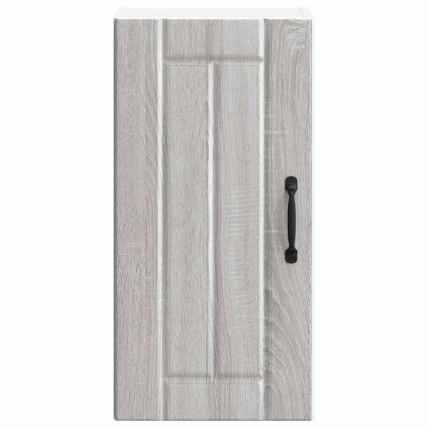 vidaXL K&uuml;chen-H&auml;ngeschrank Lucca Grau Sonoma Holzwerkstoff