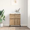 vidaXL Sideboard Artisan-Eiche 60 x 35 x 70 cm Verbundholz und Eisen