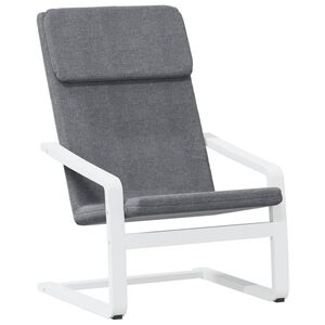 vidaXL Relaxsessel Dunkelgrau Stoff