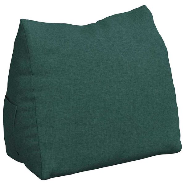 vidaXL R&uuml;ckenkissen Dunkelgr&uuml;n 60 x 20 x 50 cm Stoff