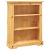 vidaXL B&uuml;cherschrank 3 F&auml;cher Mexiko-Stil Kiefernholz 80x29x100 cm