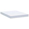 vidaXL Matratze Wei&szlig; 160 x 200 cm Jacquard-Stoff