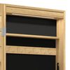 vidaXL Spiegel-Schmuckschrank mit LED-Beleuchtung Wandmontage